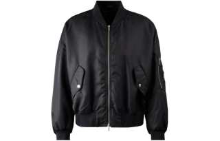 HOGAN Bomber Jacket Jackets & Coats Men's Black