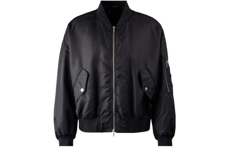 HOGAN HOGAN Bomber Jacket Jackets & Coats Men's Black