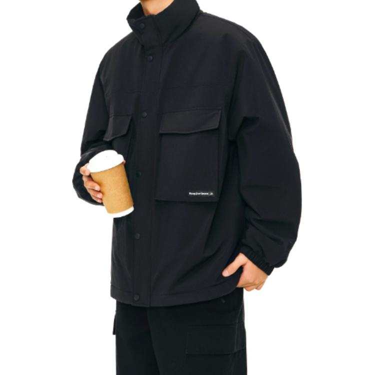 ANTA Anta Life Collection Jackets & Coats Men's Basic Black