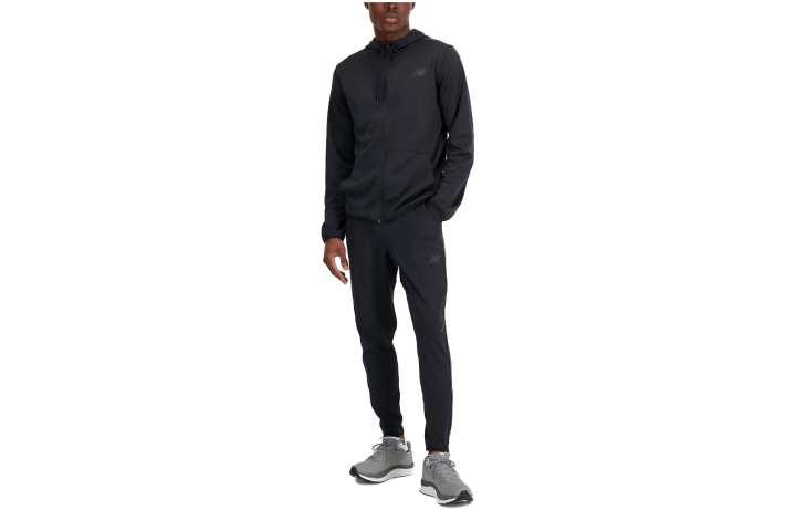 New Balance New Balance Jackets Men's Black Hooded Moderate Other
