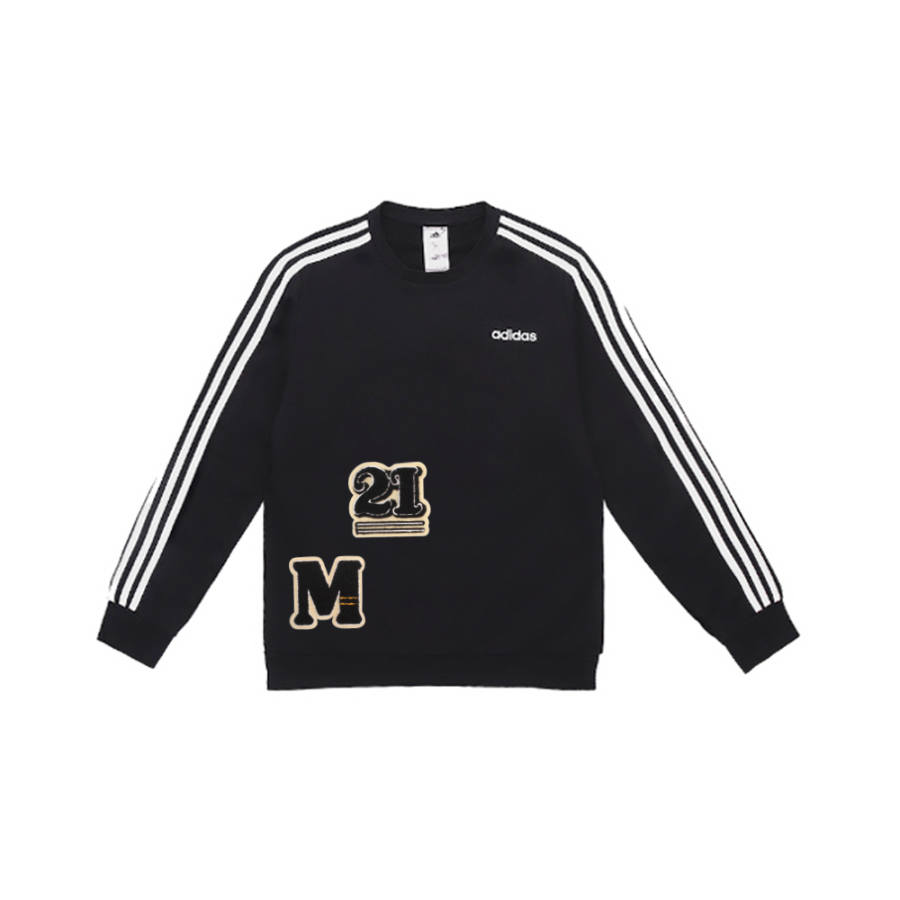 Adidas Adidas Sweatshirts Unisex Black Crew Neck Moderate