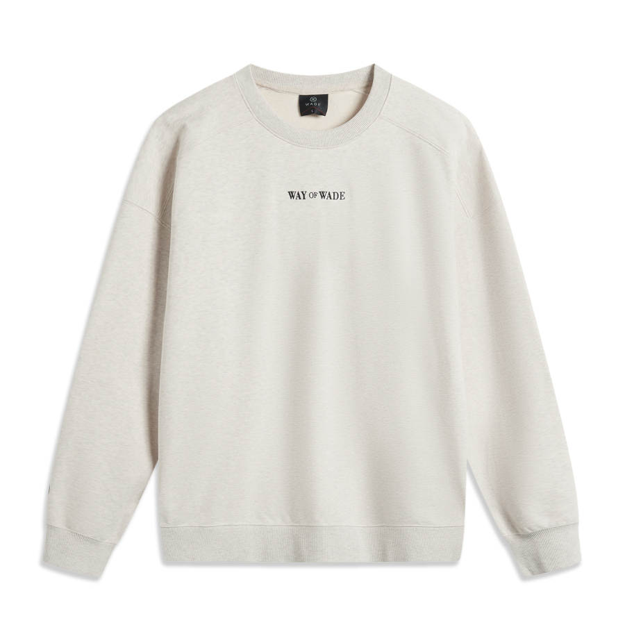 Li-Ning Li Ning Basketball Collection Sweatshirt Men's HB1902 Heather Gray Tile Gray