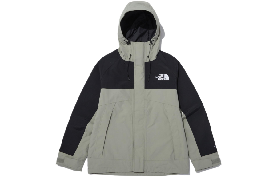 THE NORTH FACE SS23 Waterproof Windbreaker Jacket Unisex Light Green