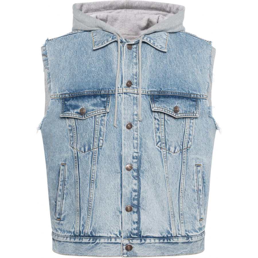 GUCCI GUCCI Denim Sleeveless Jacket
