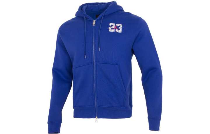 Jordan Jordan Jackets Men's Blue Hooded Moderate Other