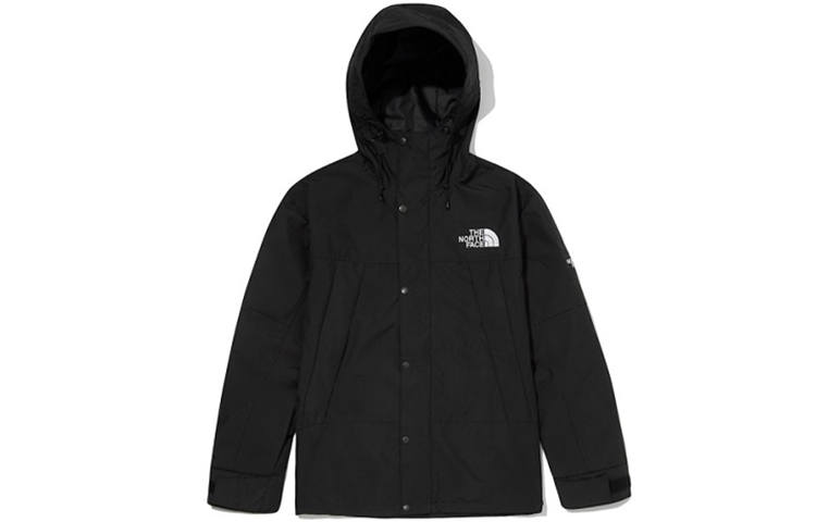 THE NORTH FACE Outdoor Hiking Waterproof, Windproof, Breathable, And Thermal Windbreaker Jacket Unisex Black