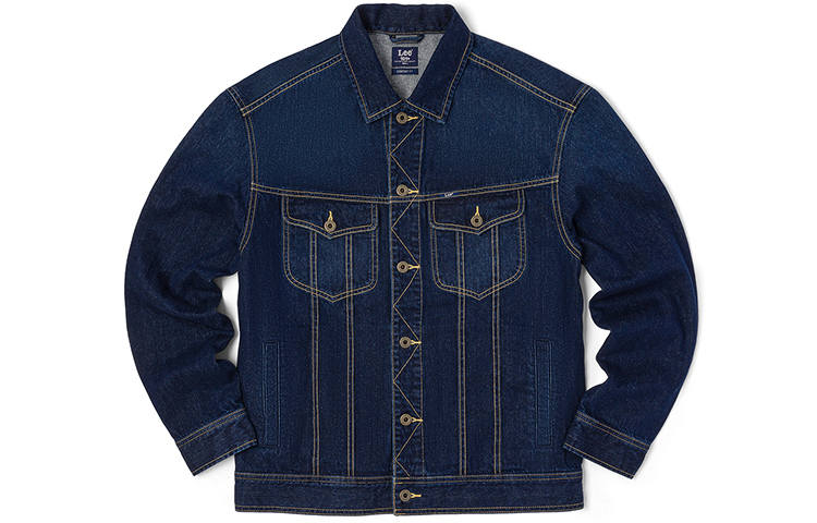 Lee Lee FW22 Denim Jacket Men's Medium Dark Blue