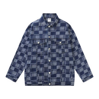 HELIPORT Denim Jacket Unisex Blue