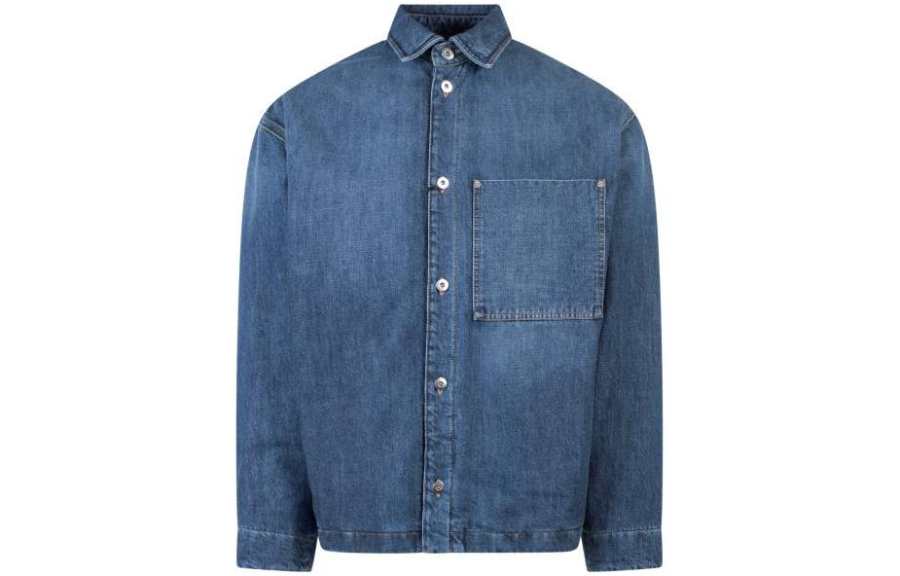 Bottega Veneta Button-Up Denim Jacket