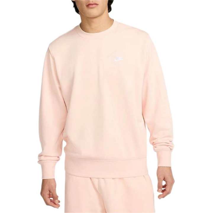 Nike Nike Sweatshirts Men's Pink Crew Neck Thickened