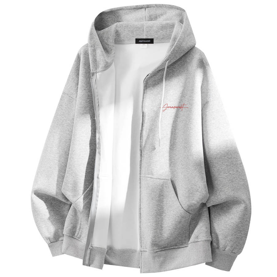 JEANSWEST Sweatshirts Unisex Hooded Non Detachable Moderate