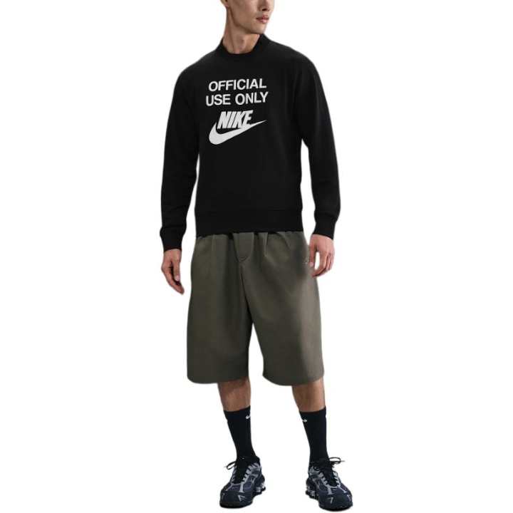 Nike Nike Club Sweatshirt Men's Black/White