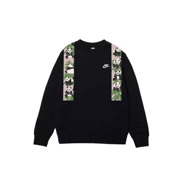 Nike Nike Sweatshirts Unisex Black Crew Neck Moderate Regular