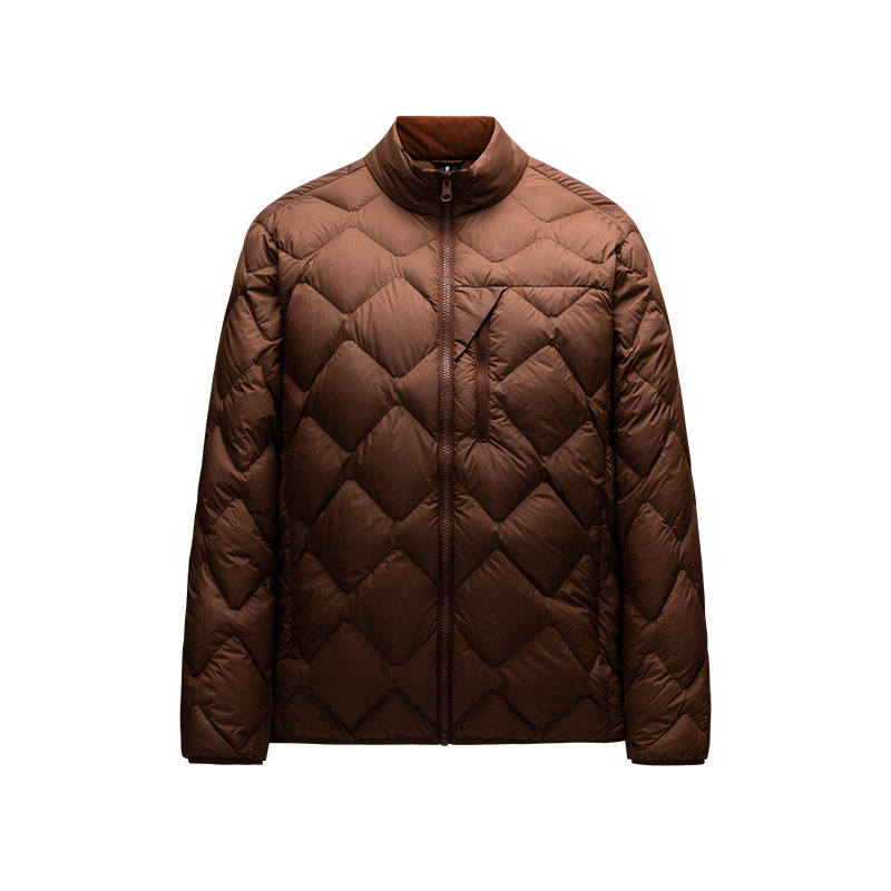 ANTA SUPERSTORE CHAOJIANTA Down Jacket Men's Smoke Red Brown