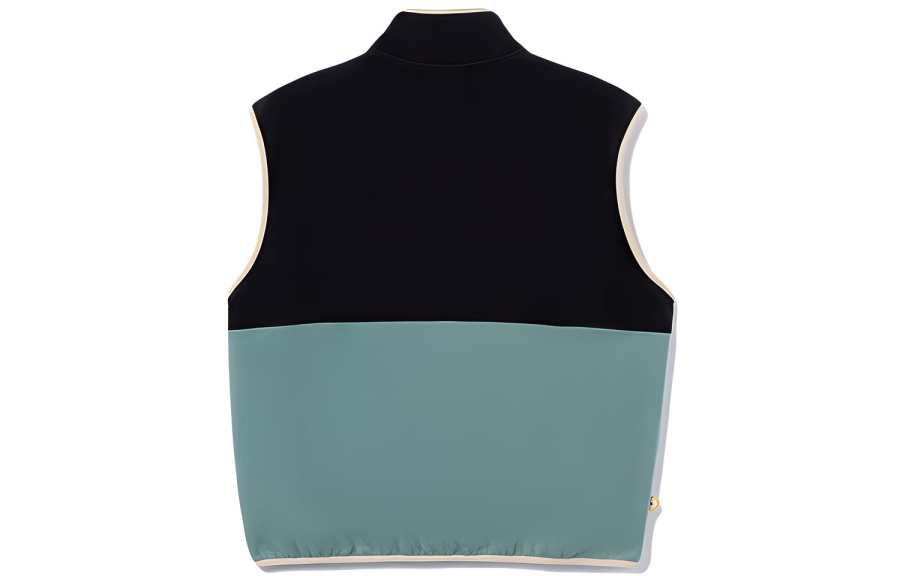 Li-Ning Li Ning Sports Fashion Collection Urban Outdoor Collection Fleece Lined Loose Fit Polar Fleece Vest Men's Green