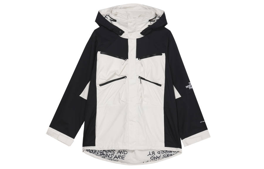 THE NORTH FACE Urban Exploration Outdoor Hiking Waterproof And Windproof Windbreaker Jacket Men's White