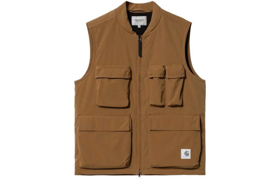 Carhartt WIP Vests Men's Brown Moderate