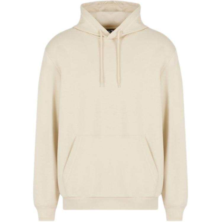 EMPORIO ARMANI EA7 SS25 Sweatshirt Unisex Almond Milk White