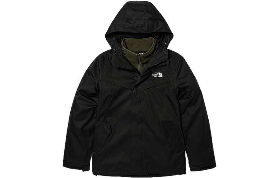 THE NORTH FACE Waterproof And Windproof Windbreaker Jacket Men's Black