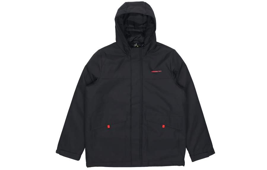 Adidas Neo Puffer Jacket Winter Men's Black