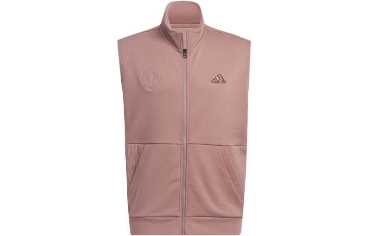 Adidas Adidas Vests Unisex Pink Stand Collar Moderate Other