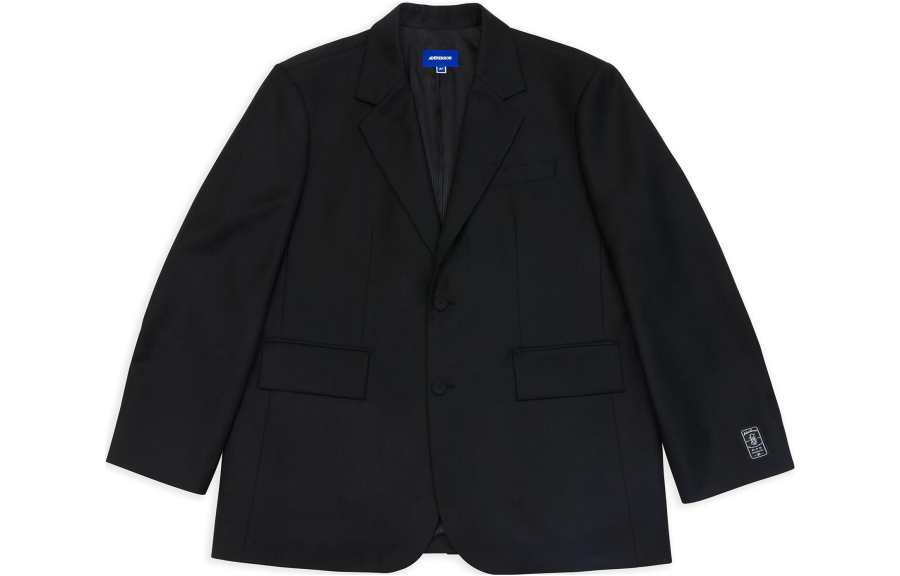 ADER ERROR ADER ERROR Business Suits Unisex Black Suit Collar Moderate Business Suit