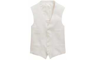 Ralph Lauren Purple Label SS23 Vest Men's White