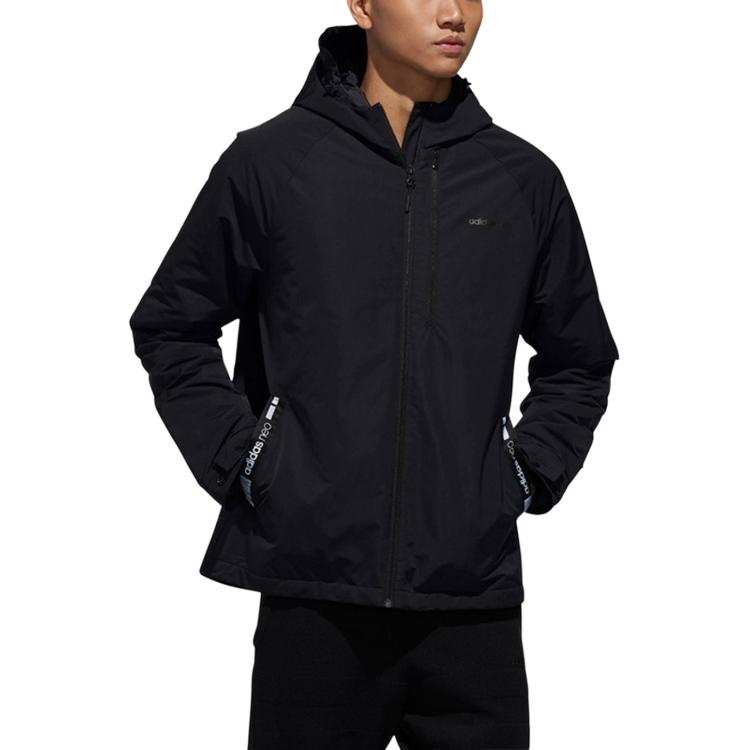 Adidas Neo Puffer Jackets Men's Hooded Moderate Other