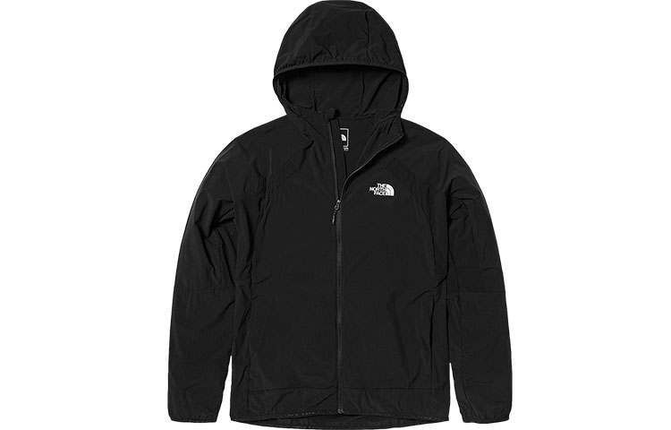 THE NORTH FACE Jackets Men's Black Hooded Non Detachable Moderate
