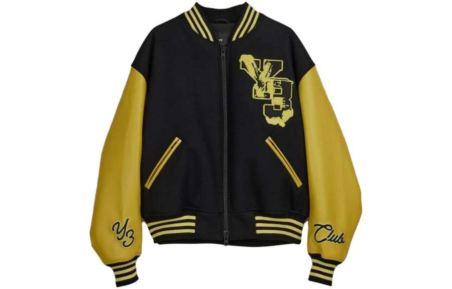 Y-3 Y-3 Logo-patch Letterman Jacket