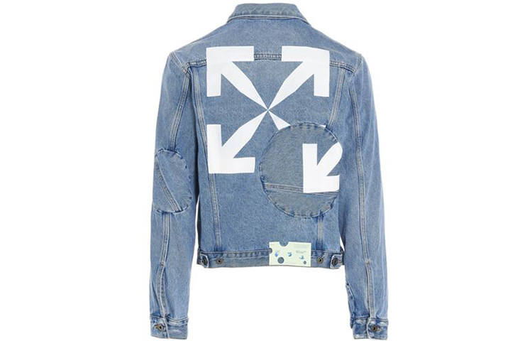OFF-WHITE OFF-WHITE Arrow Twist Denim Jacket '/'