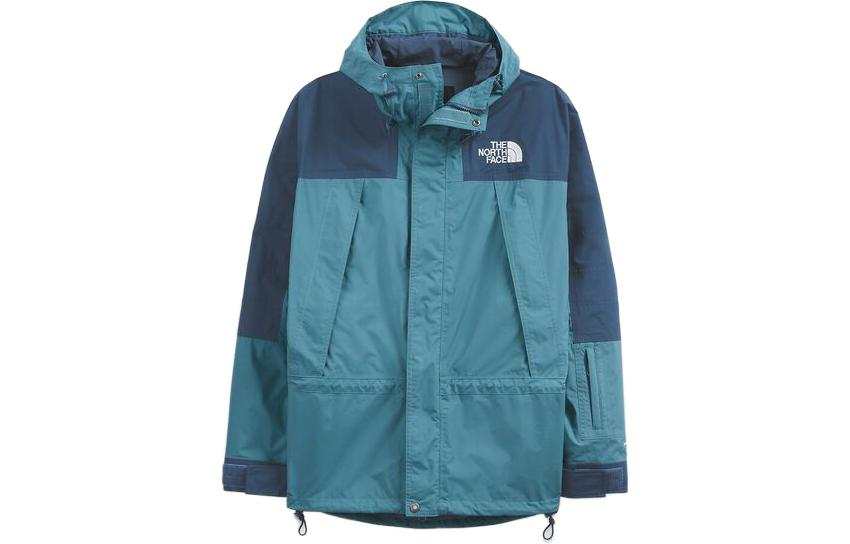 THE NORTH FACE Outdoor Hiking Waterproof And Windproof Windbreaker Jacket Men's Blue