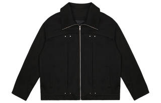 EMPTY REFERENCE x STUBBORN VISION Jacket Unisex Black