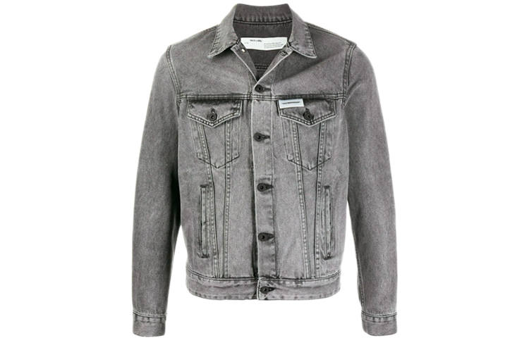 OFF-WHITE OFF WHITE SS20 Jacket Men's Gray