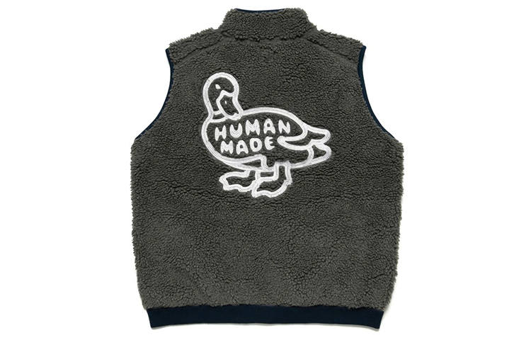 HUMAN MADE HUMAN MADE Vests Unisex Stand Collar Moderate Other