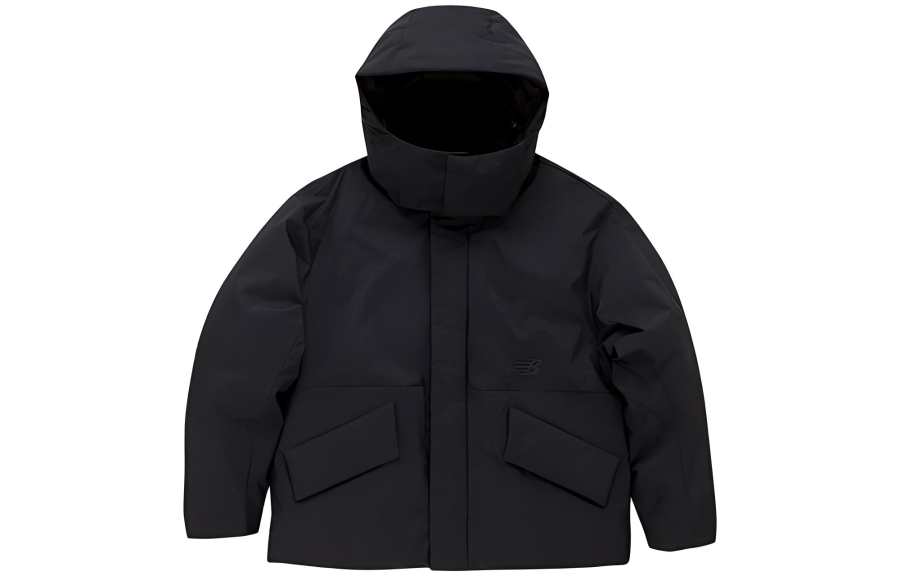 New Balance New Balance Jackets Men's Black Hooded Moderate Other