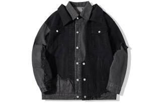 EPTISON Denim Jacket Unisex Black