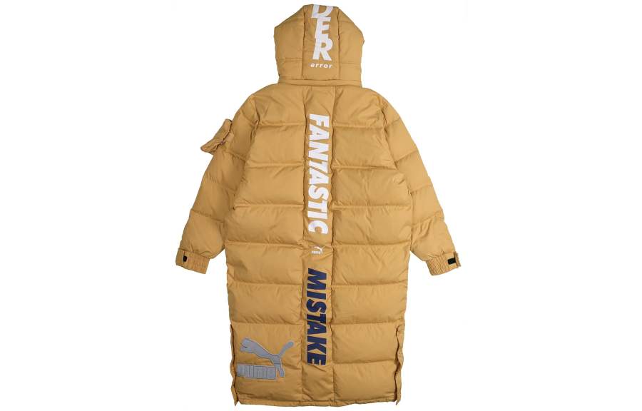 PUMA PUMA X ADER ERROR PUMA X Ader Error Down Jackets Unisex Hooded Moderate Quilted Down Jacket