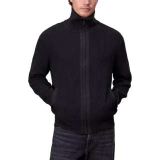 RAG&BONE Knitwear Men's Black Stand Collar Moderate