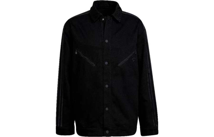 Adidas Originals BLUE VERSION MONTREAL TRACK Denim Jacket Men's Black