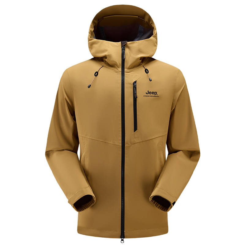 Jeep Windbreaker Jackets Unisex Hooded Moderate