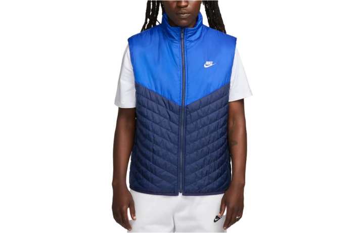 Nike Nike Vests Men's Blue Stand Collar Moderate Other