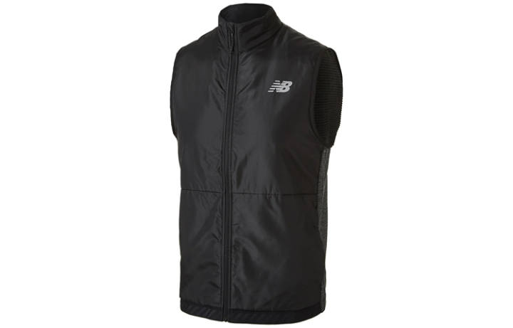 New Balance New Balance Vests Men's Black Stand Collar Moderate Other