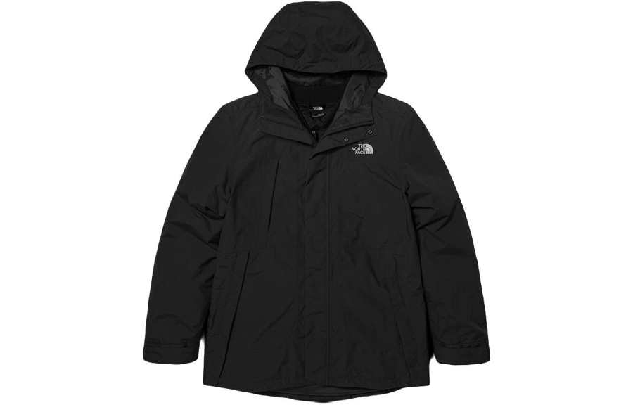 THE NORTH FACE Waterproof And Windproof Windbreaker Jacket Men's Black