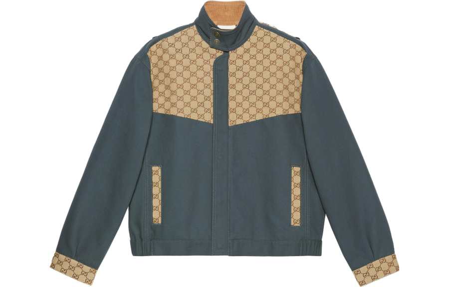 GUCCI GUCCI Cotton Canvas Gg Supreme Jacket