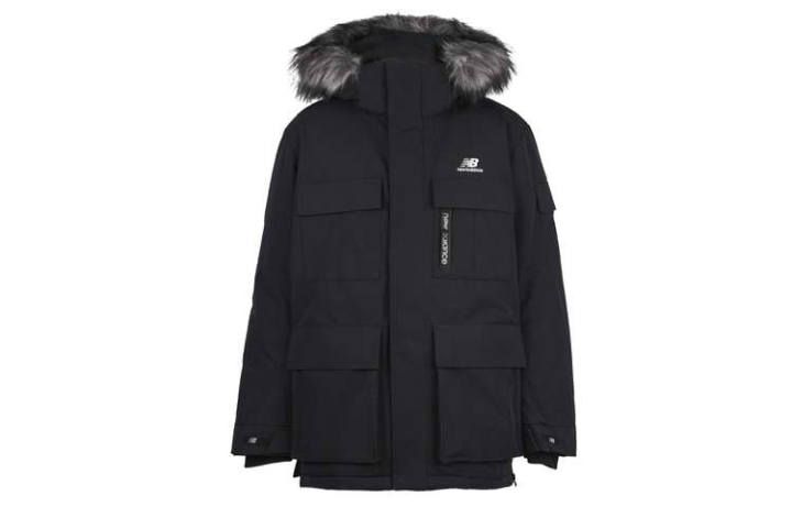 New Balance New Balance Down Jackets Men's Black Hooded Moderate Other