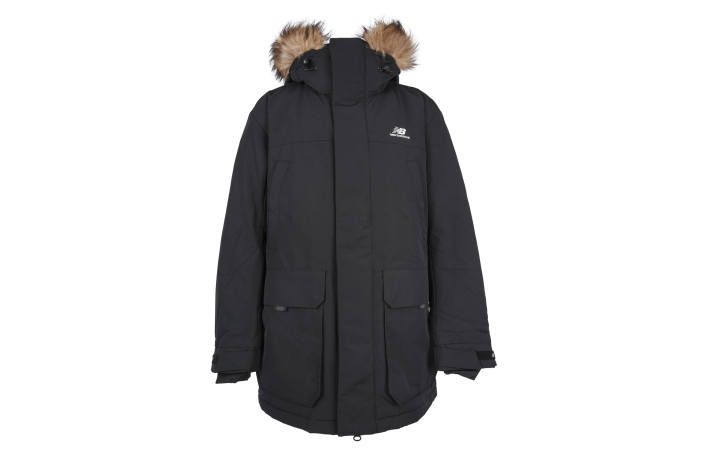 New Balance New Balance Down Jackets Men's Black Hooded Thickened Other