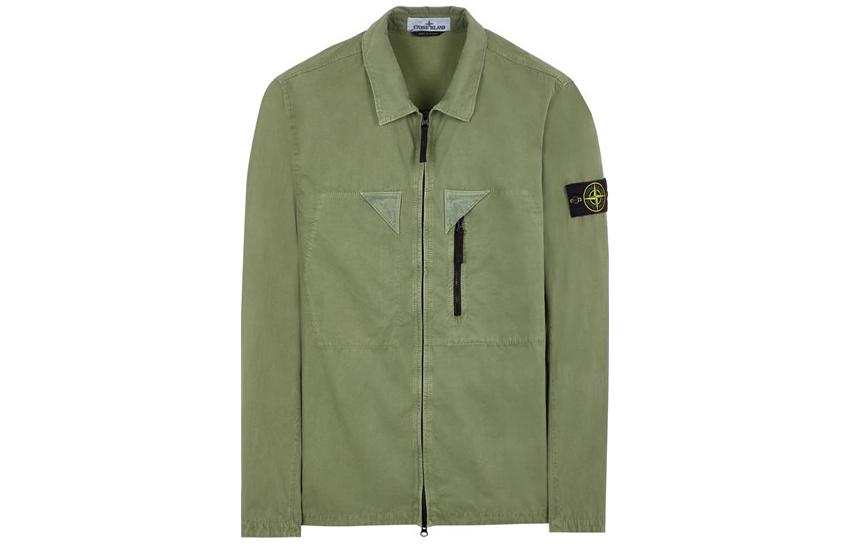 STONE ISLAND SS23 Nylon Meta Jackets & Coats Unisex Green