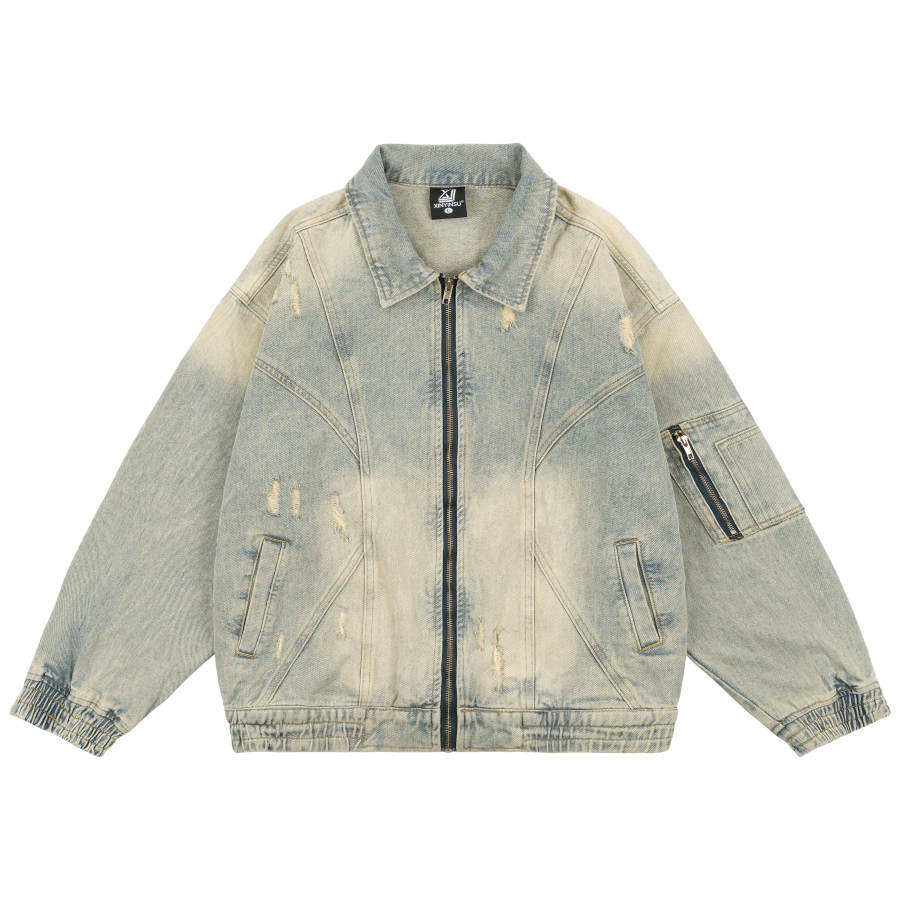 XINYINSU Denim Jacket Unisex Clothing