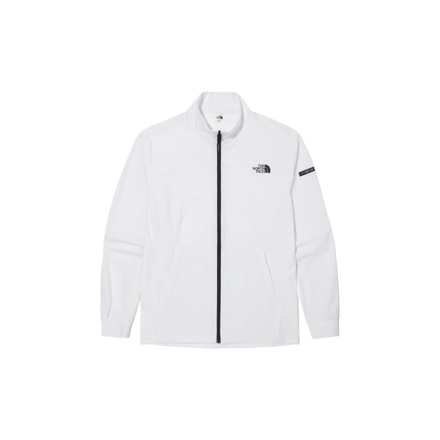 THE NORTH FACE Jackets Men's White Stand Collar Moderate Other